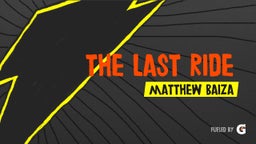 The Last Ride