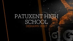 Deshawn Holt's highlights Patuxent High School