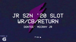 JR SZN '20 SLOT WR/CB/RETURN