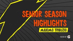 Senior Season Highlights