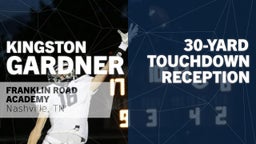 30-yard Touchdown Reception vs RePublic 