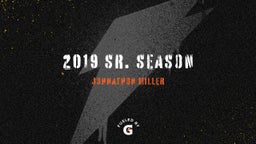 2019 Sr. season