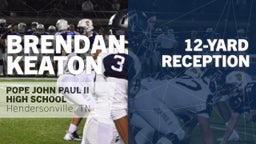 12-yard Reception vs Montgomery Bell Academy