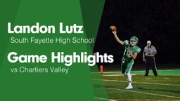 Game Highlights vs Chartiers Valley 