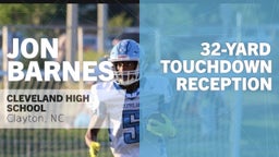 32-yard Touchdown Reception vs South Johnston 