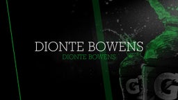 dionte Bowens