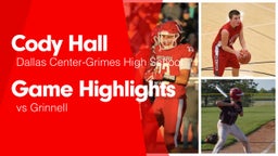 Game Highlights vs Grinnell