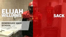 Elijah Williams's highlights  Sack vs Paramount 