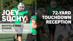 72-yard Touchdown Reception vs Willoughby South 
