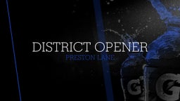 District Opener 