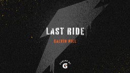 Last Ride 