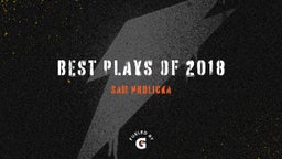 Best Plays of 2018