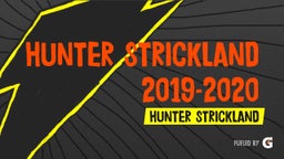 Hunter Strickland 2019-2020