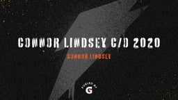 Connor Lindsey C/O 2020