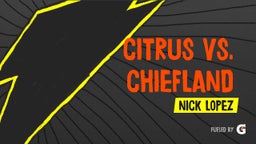 Citrus vs. Chiefland