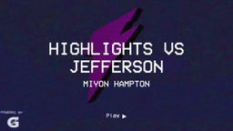 Highlights vs Jefferson