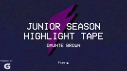 junior season highlight tape