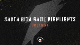 Jose Moreno's highlights Santa Rita Game Highlights 