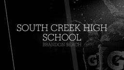 Brandon Beach's highlights South Creek High School