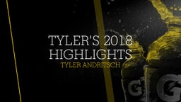 Tyler's 2018 highlights