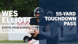 55-yard Touchdown Pass vs Mount Dora 