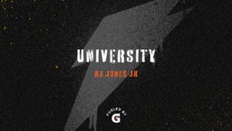 Rj Jones jr's highlights University