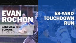 68-yard Touchdown Run vs Port Huron 