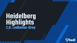 Z.k. Ledbetter's highlights Heidelberg Highlights 