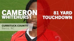 81 yard Touchdown vs Camden County 