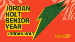 Jordan Holt Senior Year