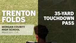 35-yard Touchdown Pass vs Jackson County 