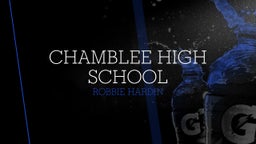 Robbie Hardin's highlights Chamblee High School