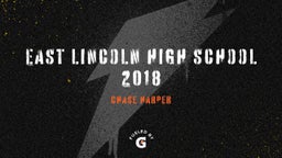Chase Harper's highlights East Lincoln High School 2018