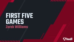 FIRST FIVE GAMES 