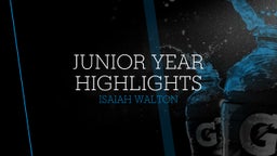  Junior Year Highlights 