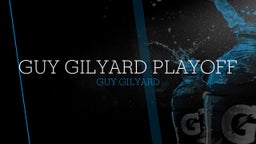 Guy Gilyard playoff 