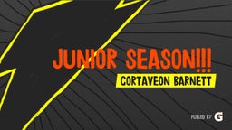 Junior Season!!!