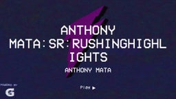 Anthony Mata:SR:RushingHighlights