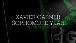 Xavier Garner sophomore year