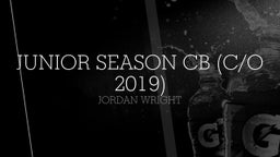 Junior Season CB (C/O 2019)