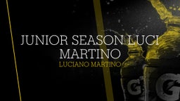 Junior Season Luci Martino