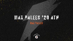 Max Palees '20 ATH