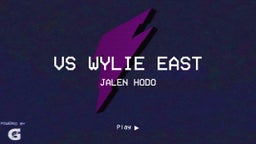 vs Wylie East