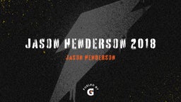 Jason Henderson 2018 