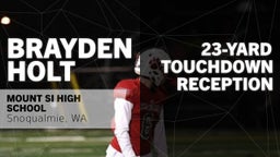 23-yard Touchdown Reception vs Skyview
