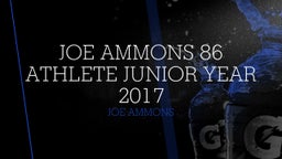 Joe Ammons 86 Athlete 