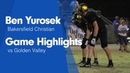 Game Highlights vs Golden Valley 