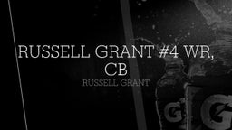 Russell Grant #4 WR, CB