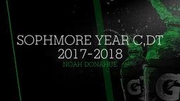 Sophmore Year C,DT 2017-2018