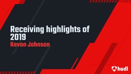Receiving highlights of 2019